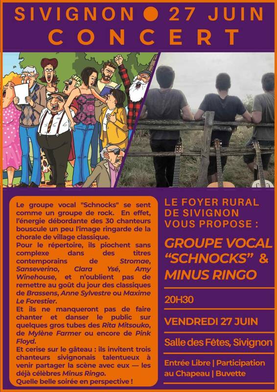 Concert - Sivignon - 27 Juin 2025