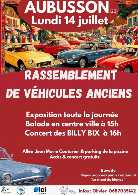 Rassemblement de véhicules anciens