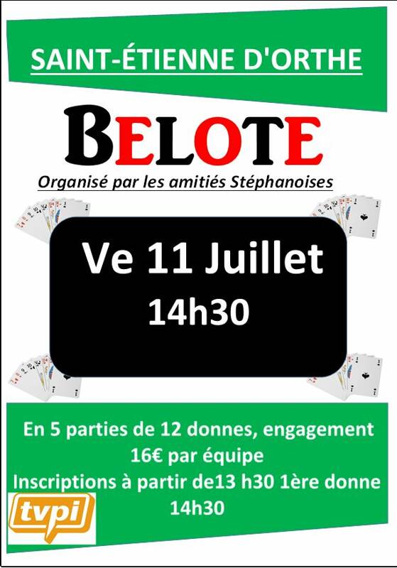 CONCOURS DE BELOTE