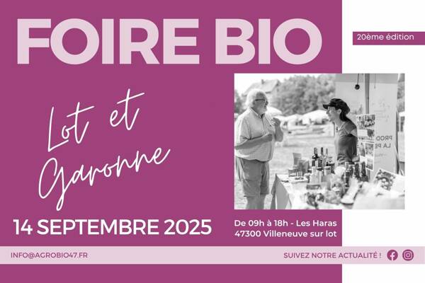 Foire Bio du Lot et Garonne 2025