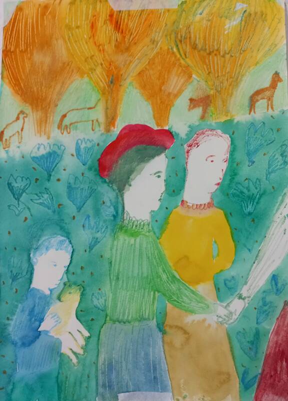 Illustrations par Sara Magambetova