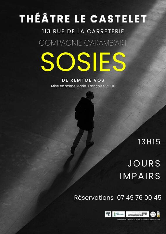 THEATRE Sosies de Rémi De Vos