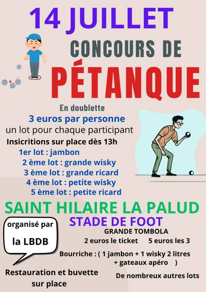 concours de pétanque