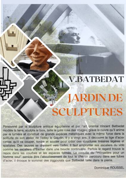 Jardin de sculptures, en mouvement
