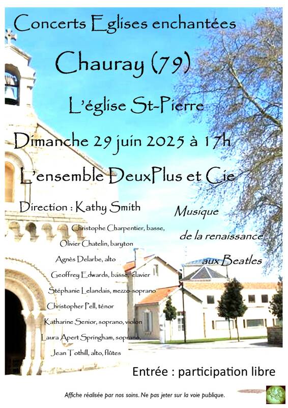 Concerts Eglises enchantées