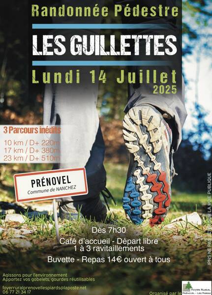 Randonnée Pédestre des GUILLETTES