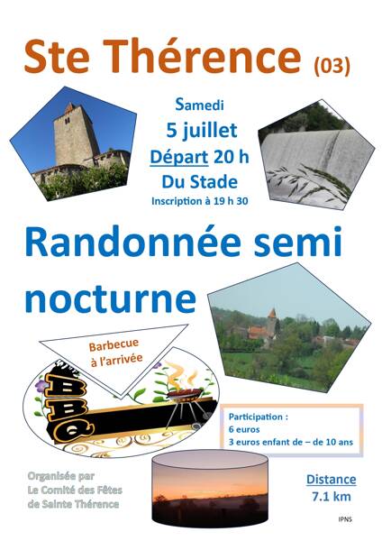 RANDONNEE SEMI NOCTURNE