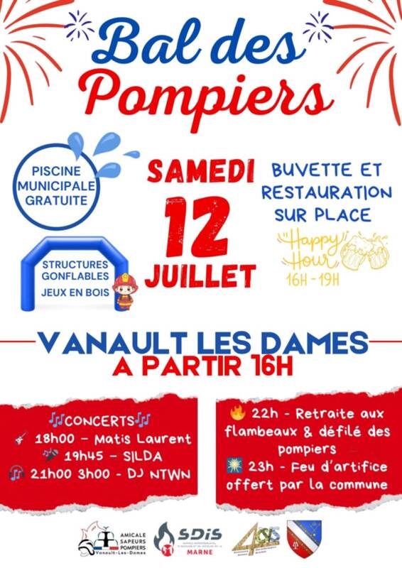 Bal des pompiers de vanault les dames