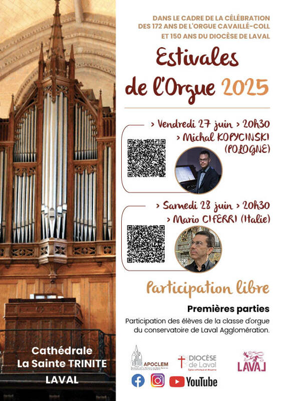 Estivales de l'orgue 2025
