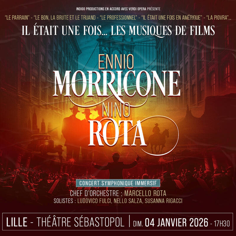 Il était une fois.... Ennio Morricone et Nino Rota