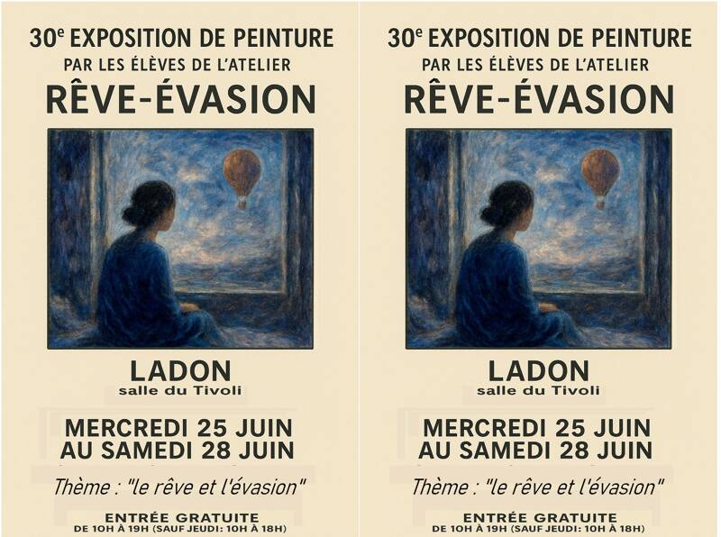 30ème exposition de peinture des élèves de cathy victoire