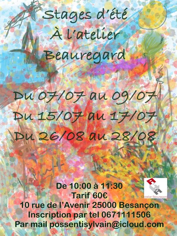 Stages d'Arts Plastiques