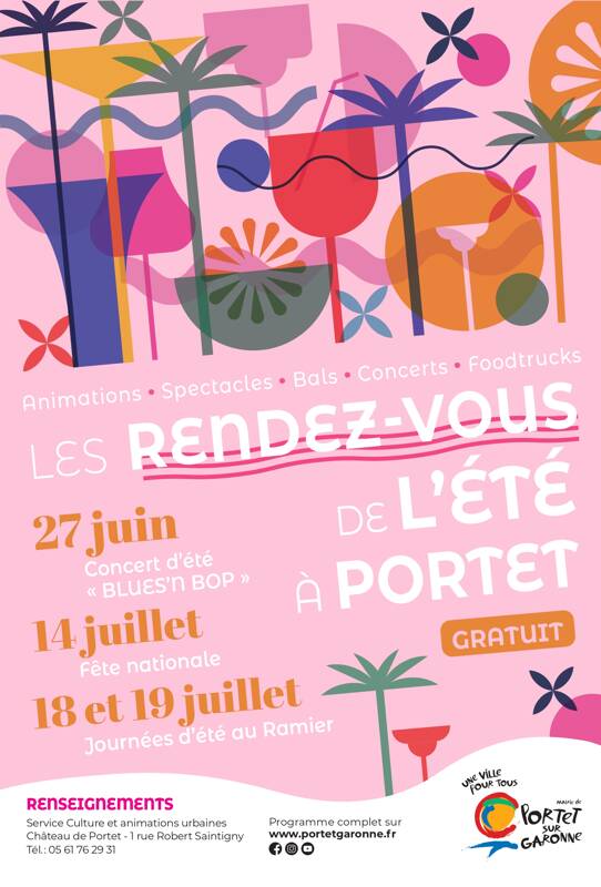 Les journées d'été à Portet !