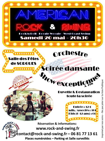 Soirée dansante American Rock & Swing