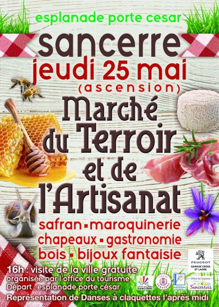 Marché de Terroir et Fête des Plus Beaux Détours de France à Sancerre