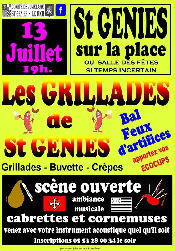 grillades de Gt Genies