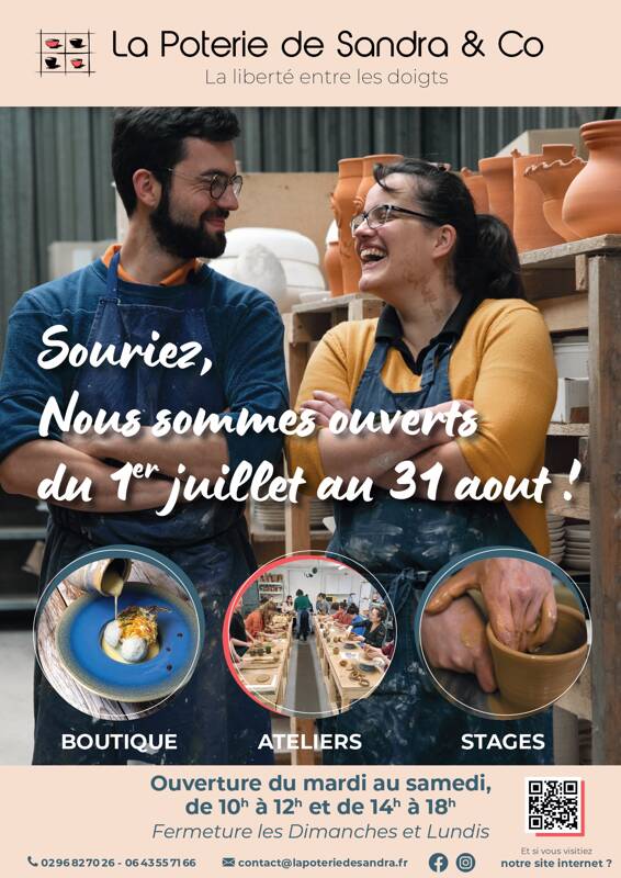 Atelier Poterie - Été 2025