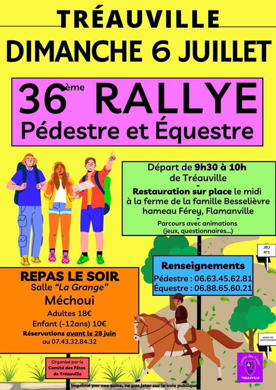 Rallye pédestre et équestre de Tréauville