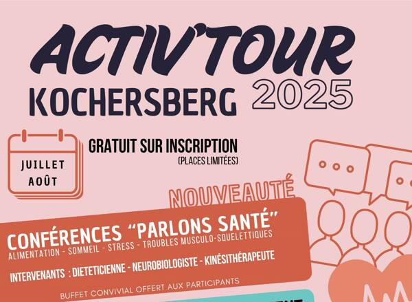 ANNULATION Conférence Activ’Tour - Activité physique et stress