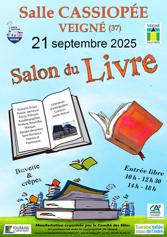Salon du livre de Veigne 2025