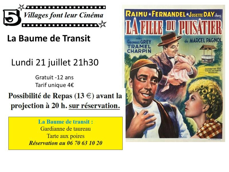 5 villages font leur cinéma : cycle Pagnol