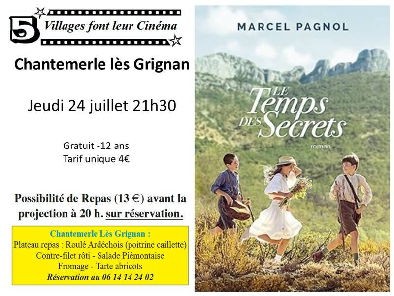 5 villages font leur cinéma : cycle Pagnol