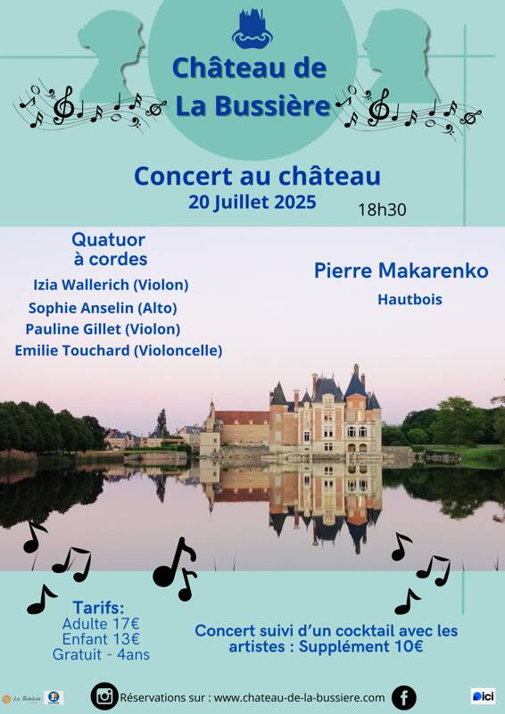 Concert au Château de La Bussière