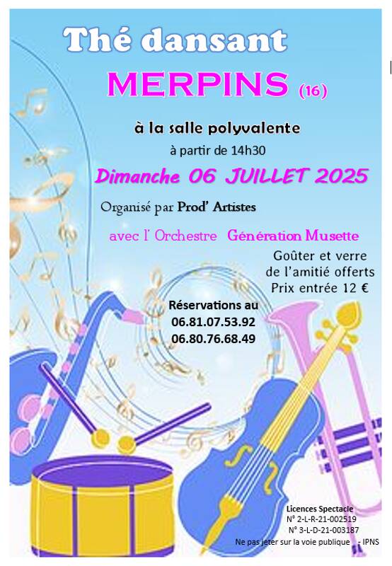 Thé dansant à MERPINS