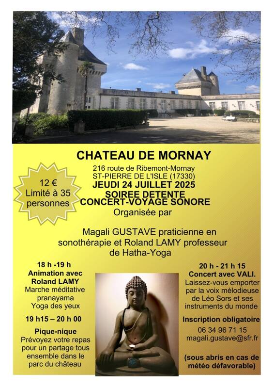SOIREE DETENTE ET CONCERT VOYAGE SONORE