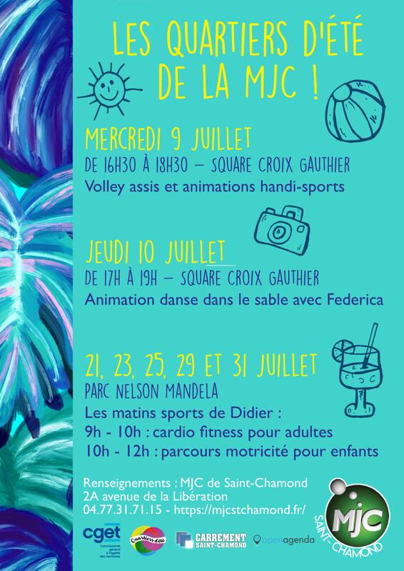 Les quartiers de l'été de la MJC