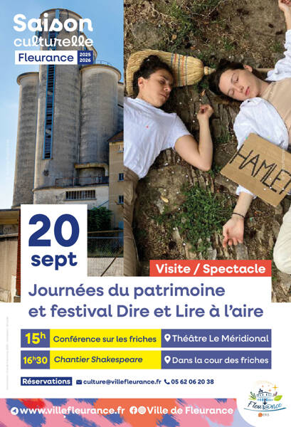 Journées du patrimoine et festival Dire et Lire à l'aire