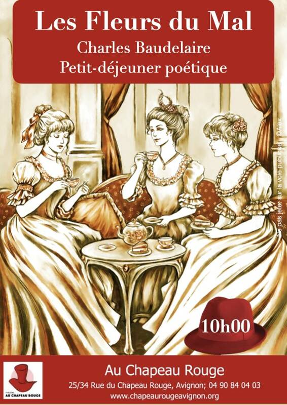 Les Fleurs du mal, petit déjeuner poétique