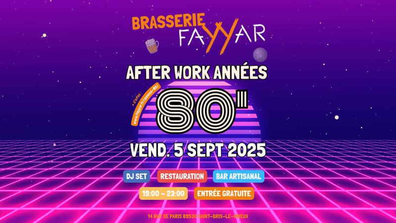 after work années 80' chez Fayyar