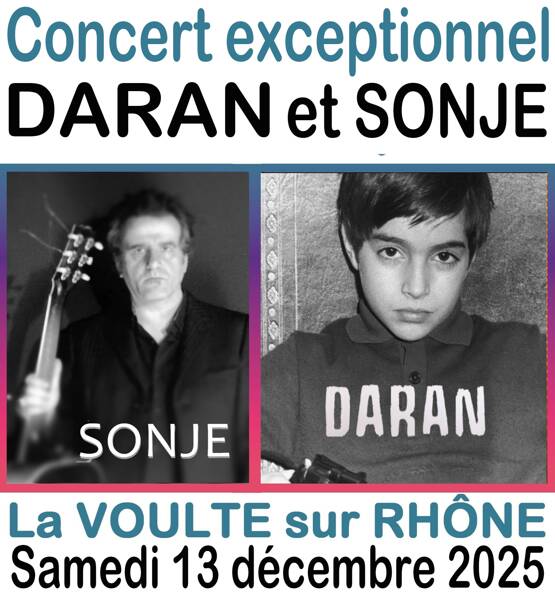 Concert Exceptionnel DARAN et SONJE