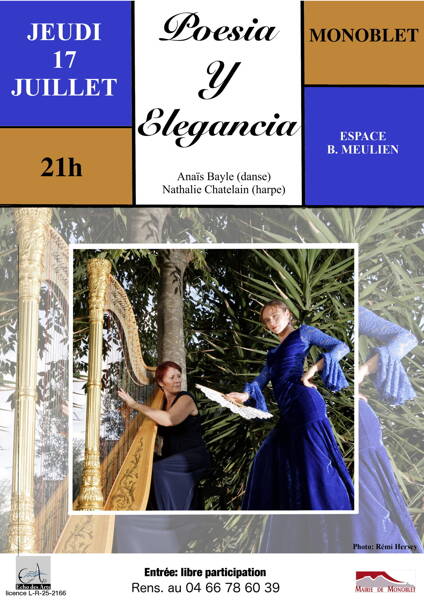 Cuerpo y Arpa, harpe et flamenco 