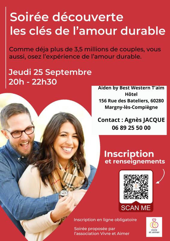 Soirée découverte : les clés d'un amour durable
