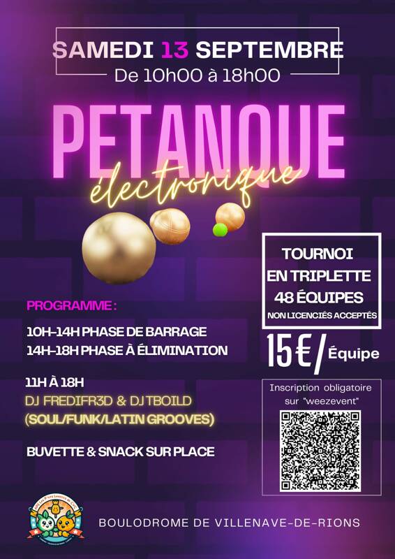 Pétanque électronique