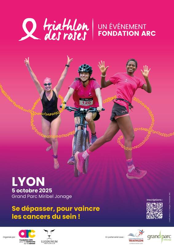Triathlon des roses - Lyon 2025