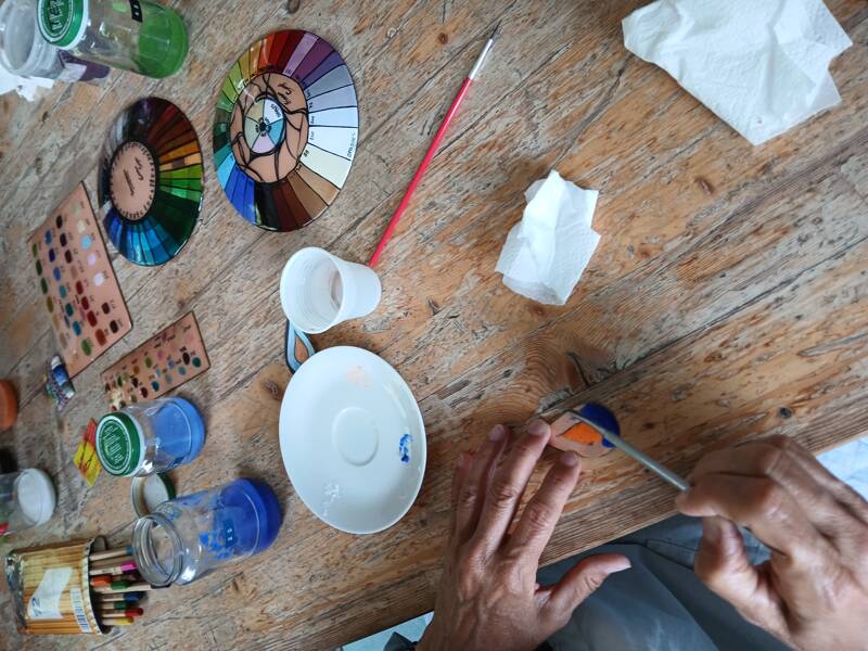 ateliers d'initiation à l'art de l'émail sur cuivre