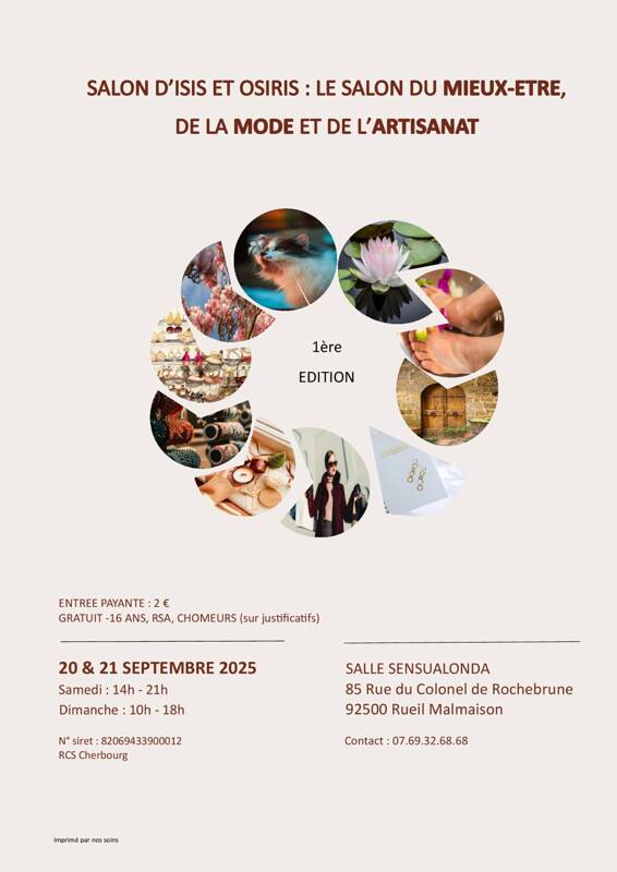 Salon du mieux-être, de la mode et de l'artisanat
