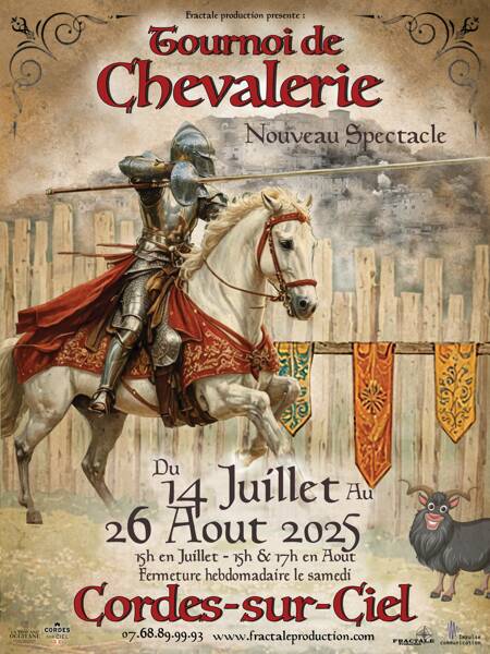 Spectacle de chevalerie 