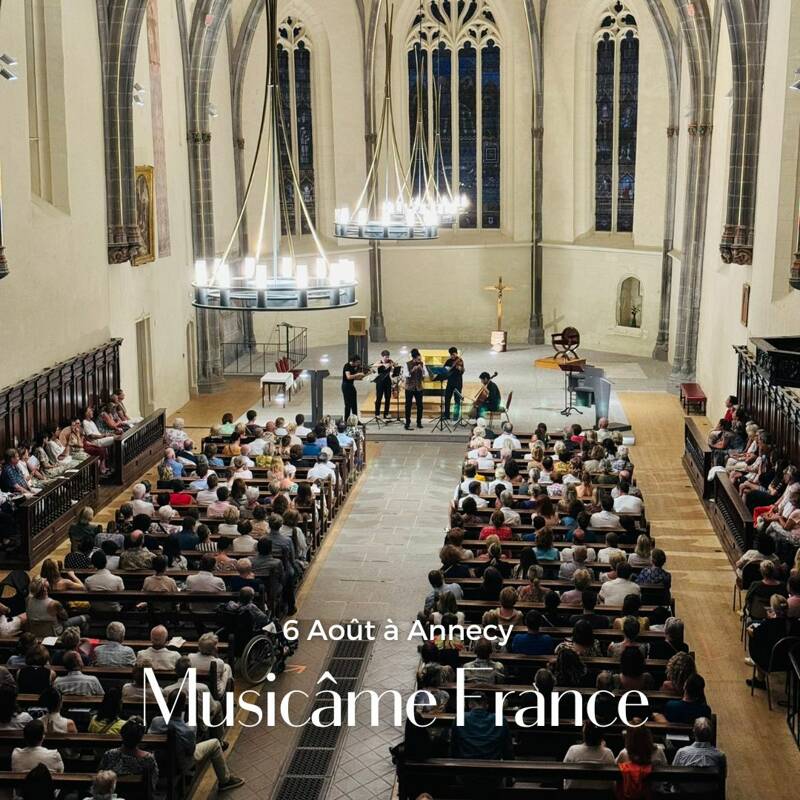 Concert d’été à Annecy : Les rencontres Musicâme