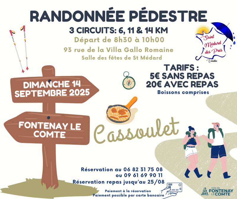 Randonnée pédestre de Saint Médard des Prés