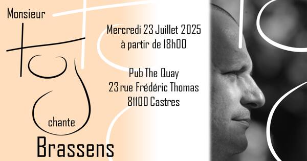 Monsieur Tuj chante Brassens