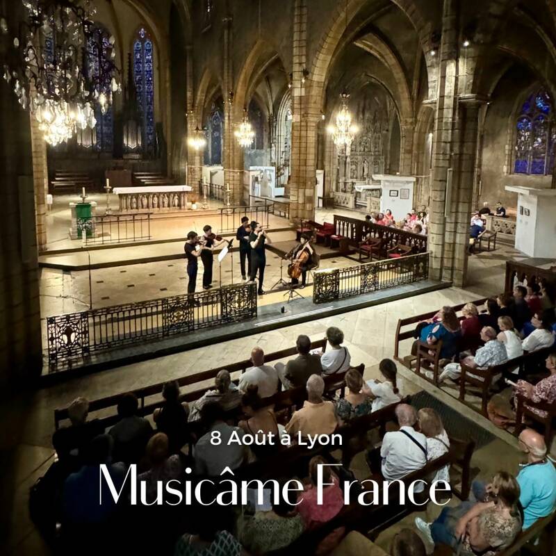 Concert d’été à Lyon : Les rencontres Musicâme
