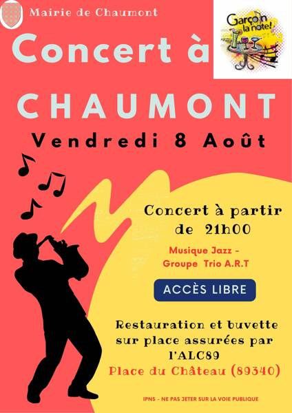 Concert à Chaumont - Garçon la Note