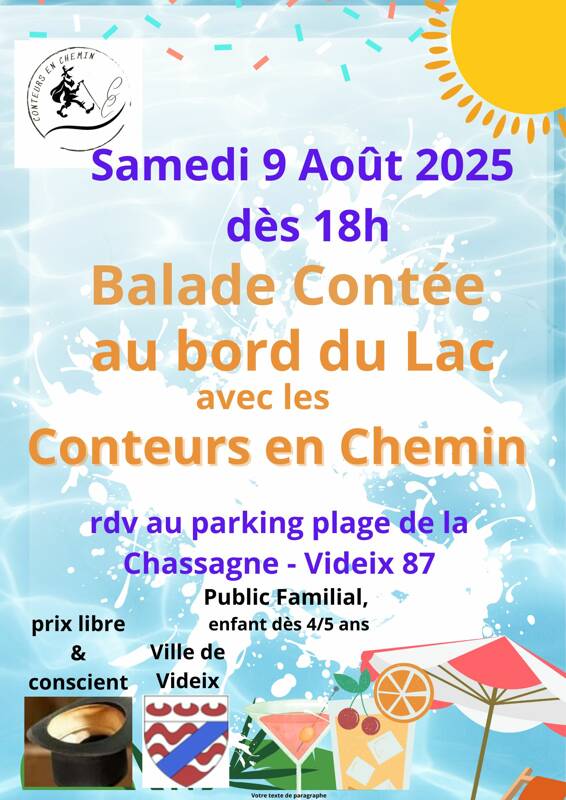 Balade contée au lac de la Chassagne de Videix