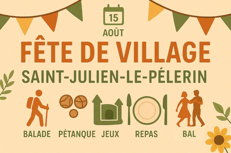 Fête du 15 Août à Saint-Julien-le-Pélerin