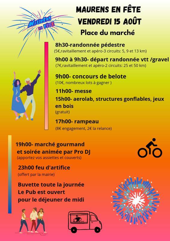 Fête votive Maurens