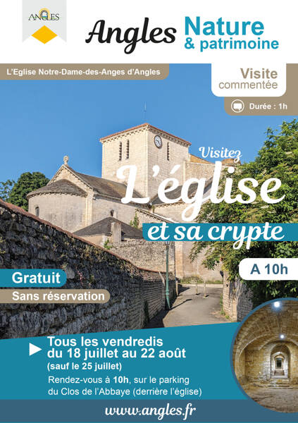Visite de l'église et sa crypte